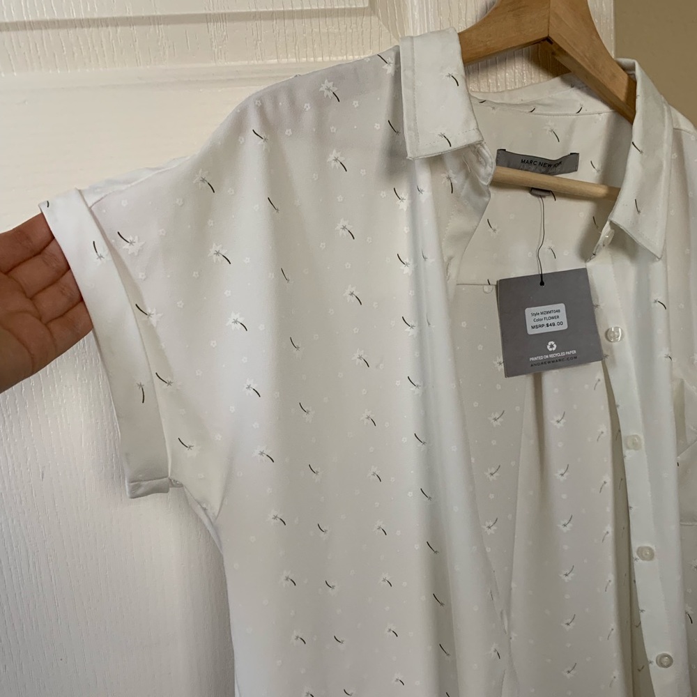NWT Andrew Marc blouse - Picture 7 of 8